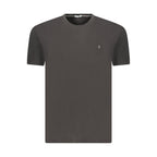 Black Cotton Men's T-Shirt