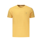 Orange Cotton Mens T-Shirt