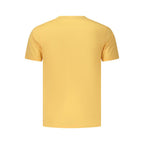 Orange Cotton Mens T-Shirt