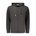 Black Cotton Mens Sweatshirt
