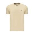 Beiges Baumwoll-Herren-T-Shirt