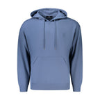 Blaues Baumwoll-Herren-Sweatshirt