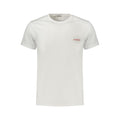 White Cotton Mens T-Shirt