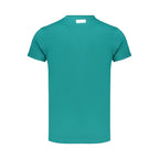 Grünes Baumwoll-Herren-T-Shirt
