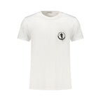White Cotton Men's T-Shirt