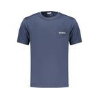Herren T-Shirt aus blauer Baumwolle
