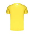 Gelbes Baumwoll-Herren-T-Shirt