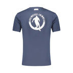 Herren T-Shirt aus blauer Baumwolle