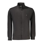 Black Cotton Men's Sweatshirt
