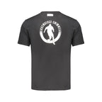 Black Cotton Men's T-Shirt