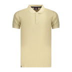 Beige Cotton Men's Polo