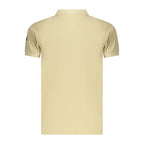 Beige Cotton Men's Polo
