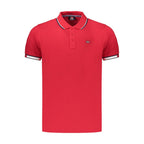 Red Cotton Men's Polo