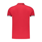 Red Cotton Men's Polo