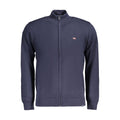 Blue Cotton Men's Sweater