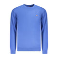 Herrenpullover aus blauer Baumwolle