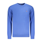 Herrenpullover aus blauer Baumwolle