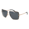 Rose Gold Metal Sunglasses