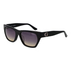 Schwarze Sonnenbrille aus Azetat