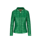 Bicolor Polyamide Full-Length Jacket