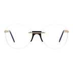 Black Metal Glasses (Frames)