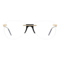 Black Metal & Plastic Glasses (Frames)