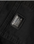 Black Skinny Cotton High Waist Denim Jeans
