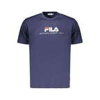Blue Cotton Men's T-Shirt