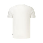 White Cotton Men's T-Shirt