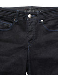 Black Cotton Stretch HighWaist Skinny Denim Trouser Jeans