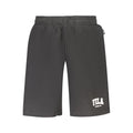 Black Cotton Men's Pants