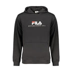 Black Cotton Men's Sweatshirt