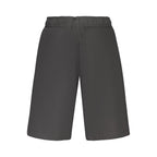 Black Cotton Men's Pants