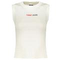 White Cotton Women's Tank