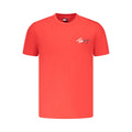 Red Cotton Mens T-Shirt