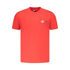 Red Cotton Mens T-Shirt