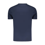 Blue Cotton Men's T-Shirt