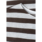 Brown Polyester T-Shirt