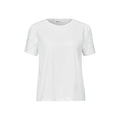 Cream Cotton T-Shirt