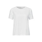 Cream Cotton T-Shirt