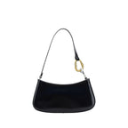 Black Calf Leather Bos Taurus Shoulder Bag