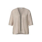 Gray Polyester Cardigan