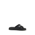 Black Rubber Slippers