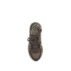 Brown Calf Leather Bos Taurus Athletic Sneakers