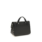 Black Calf Leather Bos Taurus Handbag