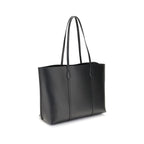 Black Calf Leather Bos Taurus Handbag