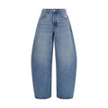 Blue Cotton Jeans Denim