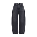 Black Cotton Jeans Denim