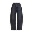 Black Cotton Jeans Denim