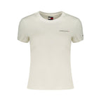 White Cotton Women's T-Shirt